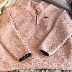 Sherpa Pink Pullover